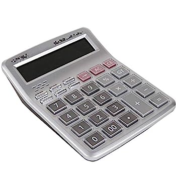 【中古】ビジネス電卓Financial Office Calculator Supplies Computer 12 Big Key Button 高精細｜AJIMURA-SHOP
