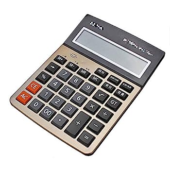 【中古】計算器 計算器手懸ける所身寄り用マイコン響き大画面計算器 事務室機材 その他-日用品雑貨・文房具・手芸