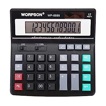 【中古】電卓付き電子デスクトップコンピュータビジネス財務計算機2 In 1 ビジネス電卓理系 学生 便利｜AJIMURA-SHOP