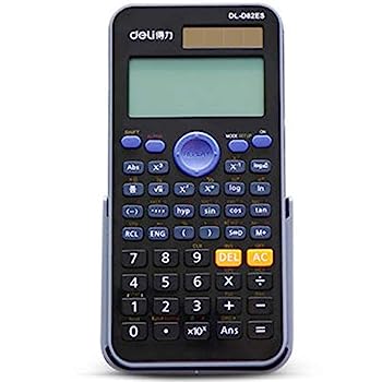 【中古】電卓付き電子学生試験科学機能計算機多機能繰り返し充電可 軽量LCD表示 読みやすい｜AJIMURA-SHOP