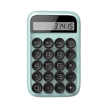 【中古】実務電卓 15°の角度電卓付きメカニカルキーボード電卓ガールギフトオフィス学生試験 (色 : 緑, Size : 14.8x9.2cm)|AJIMURA-SHOP