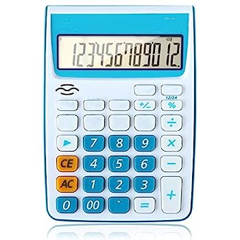 【中古】計算器 12ビットの計算器数えること機可塑性物質耐久性に 見せびらかすの飾り気の無いな科学の科目的な音吐計算器 執務室、教え子、御役目用 (色 : 緑, Size : 13.2x18.5糎)