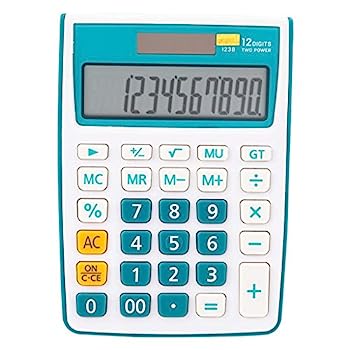 【中古】デスクトップ学生電卓、電卓オフィス電卓小さな色かわいい電卓デュアルパワービジネス用品電子プログラマー（C）｜AJIMURA-SHOP