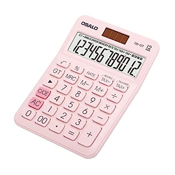 【中古】衣嚢小型学習机計算器 12桁大型LCD見せびらかす 基本理念税関役立つこと ハンドヘルドデスクトップ計算器 ソーラーバッテリーデュアルパワー 執務室/授業時間