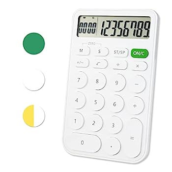 【中古】Timers 標準電卓 8桁 デスクトップ 大型ディスプレイとボタン 電卓 大型LCDディスプレイ オフィス 学校 家庭 ビジネス用 自動スリープ機能 15°