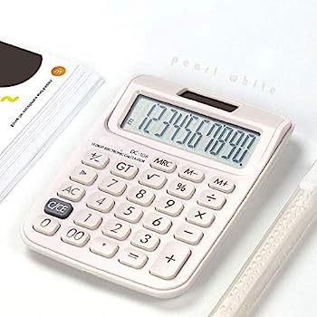 【中古】GGRBH 電卓学生会計事務所10ソーラーデュアルパワーかわいいコンピュータービジネス電卓120mm * 87mm (Color : B)