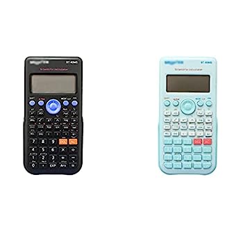 【中古】科学計算機カウンタ240機能 LCD.ビジネスオフィス中高校生ギフト6.4x3.3in 電卓 (Color : Blue+black)｜AJIMURA-SHOP