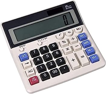 【中古】卓上計算器、計算器1価関数計算器判定基準役立つこと陰電子計算器日毎夜毎の 12 桁見せびらかす (色: 単色、大きさ: 16.4 * 16.3 糎) (Color : Onecolor, Size : 16.4*16.3糎)