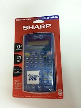【中古】el-501wbbl 10?Dig 1ラインCalc 131関数科学的グラフブルー｜AJIMURA-SHOP