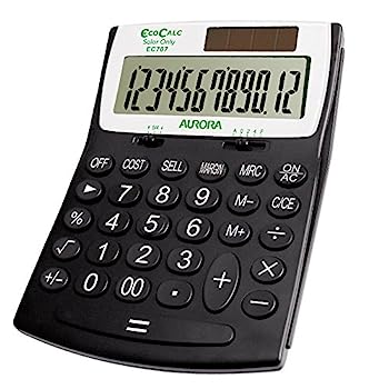 【中古】AURORA ECOCALC 12 DIGIT DESK MODEL BLK｜AJIMURA-SHOP 7,301円
