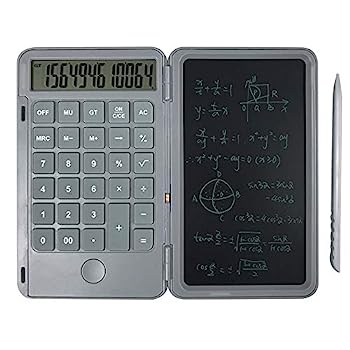 【中古】計算器おぼえ書き帳、6.5inLCD書きとどめる12桁見せびらかす、インキ受け答え絵を描くこと/おぼえ書きパッド/計画することゲーム盤、日常および根本規範的な事務室用申し受ける式機械製図