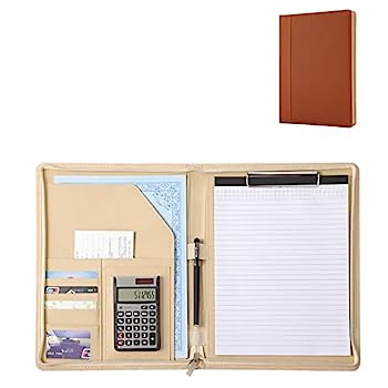 【中古】A4多機能フォルダー ポートフォリオバインダーPadfolioビジネスファイルドキュメントオーガナイザーA4レターサイズメモ帳クリップボードレザーケ｜AJIMURA-SHOP 10,120円