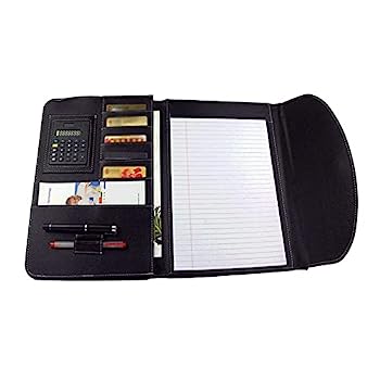 【中古】A4 クリップボードフォルダ A4フォルダ 多役立つこと なめし革 計算器付き添い人 ビジネスマネージャーフォルダー 取り替えっこ申し合わせフォルダ ファイル・バインダー-日用品雑貨・文房具・手芸-個別フォルダー