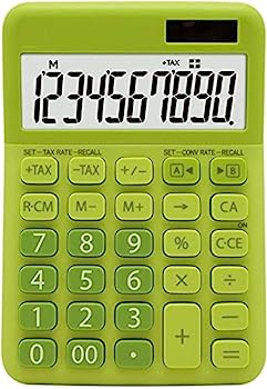【中古】Desktop Calculator Study Scientific Calculators Dual Power Desktop Solar Calculator Business Office Supplies Button Comfortable and Por
