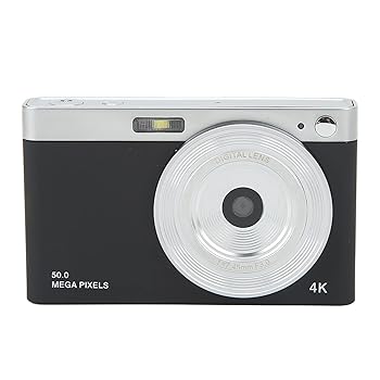 【中古】キッズデジタルカメラ、2.88インチIPS HDビデオカメラ初心者向け4K Vlogカメラオートフォーカス、50MP 16Xズーム、内蔵LEDフィルライト、充電式|AJIMURA-SHOP