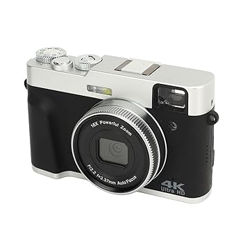 【中古】Vlogging カメラ、16X デジタル ズーム 4K デジタル カメラ、旅行用 1/4 ネジ|AJIMURA-SHOP