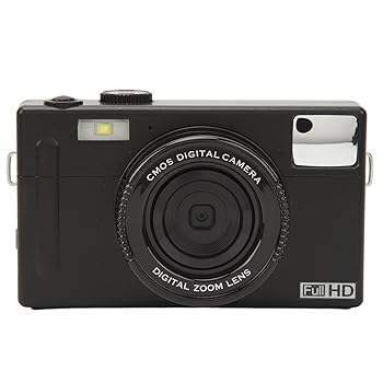 【中古】56MP Vloggingカメラ、写真用4Kデジタルカメラ、3.0インチIPSスクリーンのビデオポケットカメラ、大人、高齢者、学生、子供、初心者向けのデュア|AJIMURA-SHOP