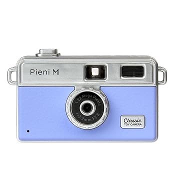 【中古】Kenko 液晶モニター付きトイデジタルカメラ Pieni M 122万画素 グレイッシュブルー
