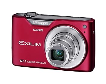 【中古】CASIO デジタルカメラ EXILIM EX-Z450 レッド EX-Z450RD|AJIMURA-SHOP