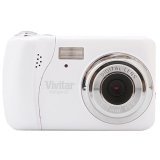 【中古】Vivitar V17-WHT 7.1MP デジタル写真機 1.8inTFT LCD付き添い人 (白いこと)