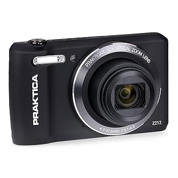 【中古】Praktica Luxmedia Z212 デジタルコンパクトカメラ - ブラック