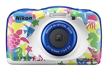 【中古】Nikon デジタルカメラ COOLPIX W100 防水 W100MR クールピクス マリン｜AJIMURA-SHOP