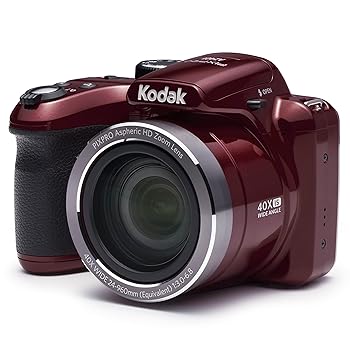 【中古】Kodak AZ401RD Point \u0026 Shoot デジタル写真機 3inLCD付き添い人 赤いこと