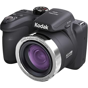 【中古】Kodak PIXPRO Astro Zoom AZ401-BK 16MP デジタルカメラ 40倍光学ズームと3インチLCD(ブラック)