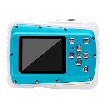 【中古】子供用カメラ 2インチのタッチスクリーンベストギフト防水HDキッズカメラ水中デジタルカメラ デジタルカメラ (色 : 青, Size : 98.7x73.2x27.3mm