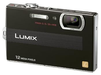 【中古】パナソニック デジタル写真器 LUMIX (ルミックス) FP8 黒いこと DMC-FP8-K
