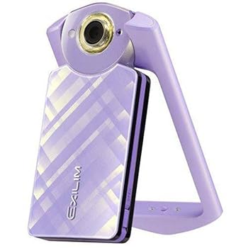 【中古】Casio Exilim EX - High Speed ex-tr60セルフポートレート/自撮りデジタルカメラ(ライトバイオレット) ? インターナショナルバージョン保証(no)｜AJIMURA-SHOP