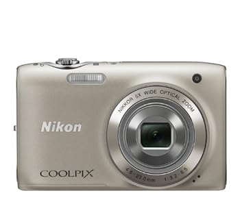 【中古】Nikon COOLPIX S3100 14 MP デジタルカメラ 5倍NIKKOR 広角光学ズームレンズと2.7インチLCD (シルバー)｜AJIMURA-SHOP