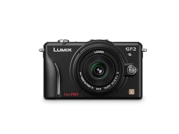 【中古】Panasonic Lumix DMC-GF2 12 MP Micro Four-Thirds Mirrorless Digital Camera with 3.0-Inch Touch-Screen LCD and 14mm f/2.5 G Aspherical Le|AJIMURA-SHOP