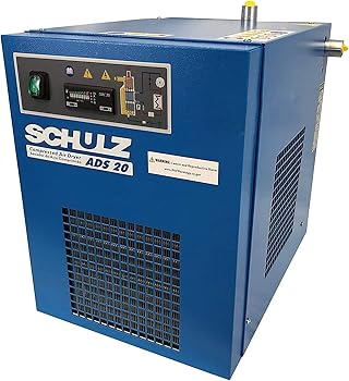 【中古】ADS-20-UP ノンサイクリング圧縮空気乾燥機 ブルー 電子コントローラ 115V 最大吸入圧力232 単相回路 20CFM F