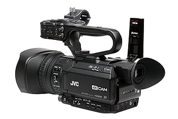 【中古】JVC GY-HM180U ビデオカメラ、3.5インチ、ブラック