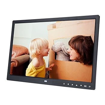 【中古】デジタルフォトフレーム Acouto 15in 1280×800解像力 高事こまか 多役立つこと 超軽さ 超薄型 取り締まり分かりやすい 映し絵屋台骨 目ざまし時計時辰儀/mp3/mp4/ムービ TV・オーディオ・カメラ-デジタルフォトフレーム-カメラ・ビデオカメラ・光学機器