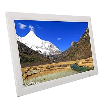 【中古】Vbestlife 21.5inデジタルフォトフレーム、21.5インチ 1920x1080解像力すがた絵プレビュー役立つこと活動写真快い音映像媒体楽器演奏者、遠隔操作付き添い人かっこ良いクラ