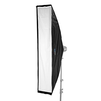【中古】Pro Studio Solutions EZ Pro ビューティーディッシュストリップボックス ソフトボックス 12インチ x 56インチ スピードリングインサート付き バ