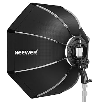 【中古】Neewer 八角形ソフトボックス 65cm/26in S-タイプブラケットマウントとキャリングケース付 Canon Nikon TT560 NW561 NW562 NW565 NW620 NW630 NW|AJIMURA-SHOP