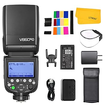 【中古】Godox V860III-C V860IIIC TTL カメラ フラッシュ ストロボ 2.4G HSS 1/8000s リチウム電池ストロボ スピードライト Canonカメラに対応|AJIMURA-SHOP