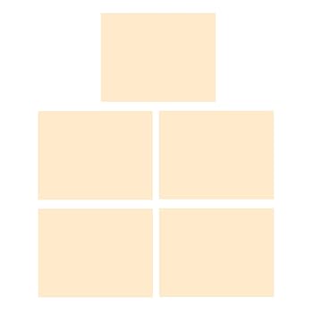 【中古】5パック 16x20インチ/40x50cm 色補正ジェルフィルター 透明シート オレンジ 1/8 CTO 写真照明 レッドヘッドストロボフラッシュライト用