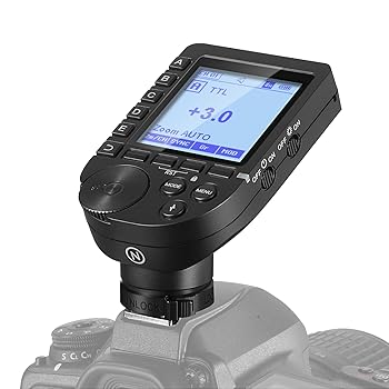 【中古】NEEWER アップグレード版 QPRO-N TTL ワイヤレスフラッシュトリガー 1/8000s HSS 大画面斜めデザイン 5グループ 9カスタマイズ機能 Q4 Q3 Z1 Z76｜AJIMURA-SHOP