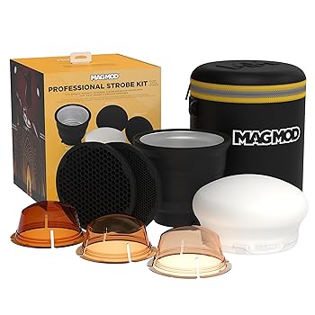 【中古】MagModプロフェッショナルストロボキットXL、折りたたみ式\u0026耐久性のあるユニバーサルストロボリフレクターシステム。