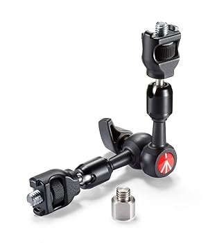 【中古】マンフロット(Manfrotto) フリクションアーム カメラアクセサリー アーム長さ15cm 両サイド3/8ネジ回転防止タイプ マンフロット190 055三脚に最｜AJIMURA-SHOP