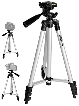 【中古】Ultimaxx 50インチ 軽量ポータブルカメラ三脚スタンド キャリーバッグ付き ソニー ニコン キャノン オリンパス ペンタックス パナソニック サム