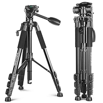 【中古】ビデオ デジタルカメラ 三脚スタンド型 3Way雲台 4段 軽量 Canon Nikon Pentax Sonyなど用 DV 対応 アルミファイバー製 旅行 登山 野外撮影に最
