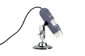 【中古】Celestron デラックスハンドヘルドデジタル顕微鏡 2MPカメラ内蔵 10倍~200倍