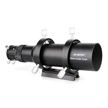 【中古】SVBONY SV106 ガイドスコープ ダブルヘリカルフォーカサー 望遠鏡ファインダー ミニガイドスコープ 天体望遠鏡用アクセサリー 50mm 190mm焦点距|AJIMURA-SHOP