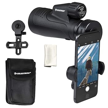 【中古】Celestron (セレストロン) ? Outland X 10x50 単眼鏡 ? 屋外および野鳥用単眼鏡 ? 完全マルチコーティングされた光学機器 & BaK-4プリズム ?｜AJIMURA-SHOP