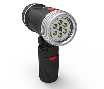 【中古】Sealife sl985 Sea Dragon 1200写真/ビデオUnderwater Dive Light with flex-connectハンドル